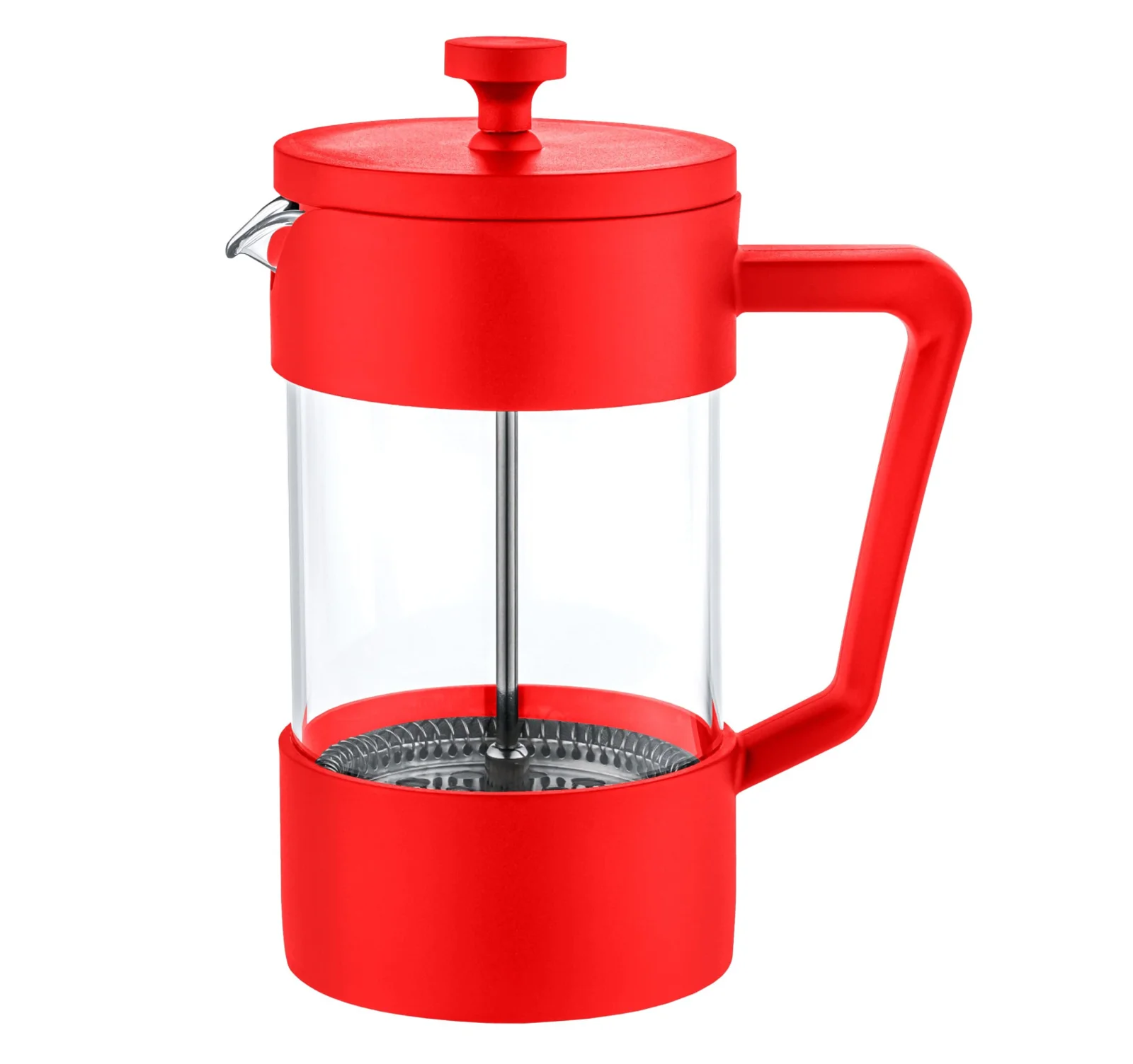 Френч-прес TakeBreak, 600 ml червоний TM Discover 5602-04