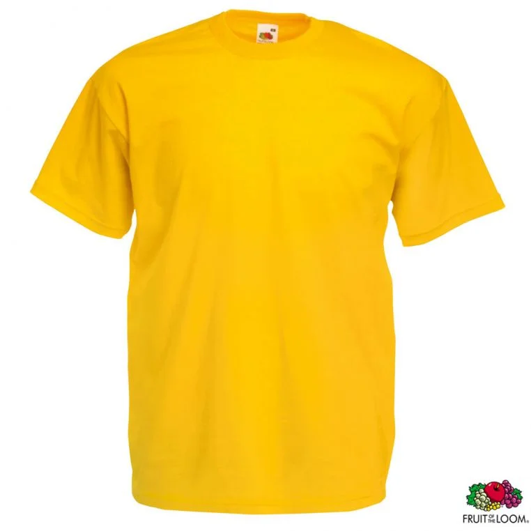 Футболка чоловіча Valueweight T, Sunflover 165г/м², Fruit of the Loom 61036034-L
