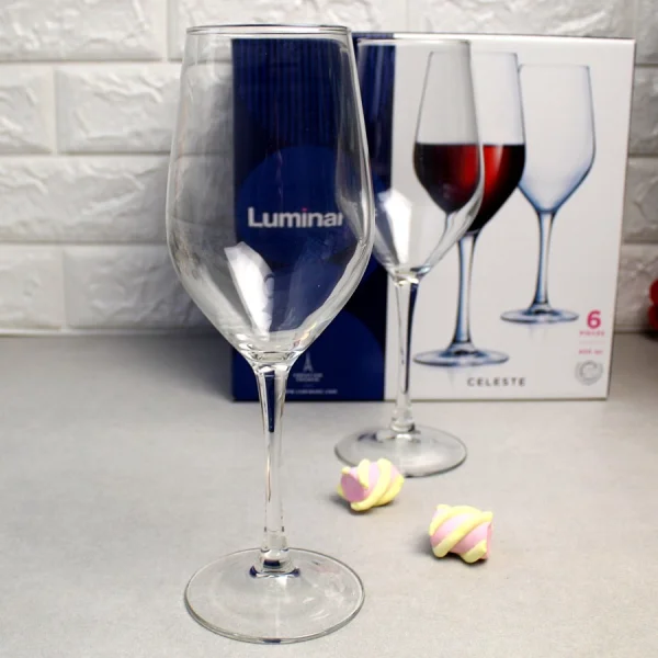 Набор бокалов для вина Luminarc Celeste 450 мл 6 шт (L5832)