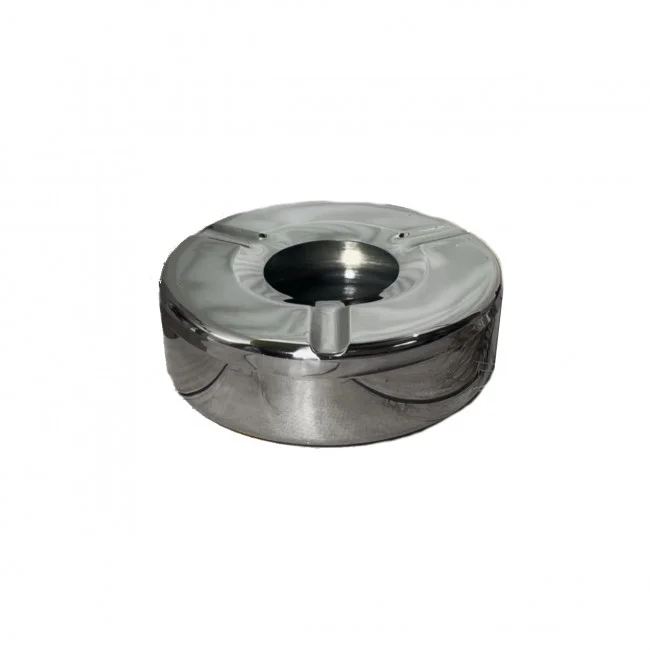 Попільничка металева кругла Ashtray 120мм Helios 7415