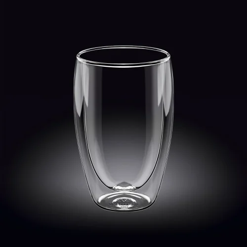 Wilmax.Thermo.Склянка з подвійним дном 400 мл WL-888734 / A